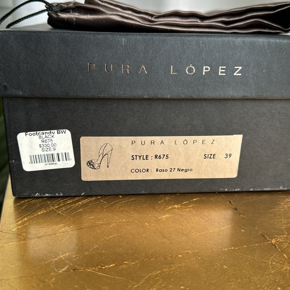 Pura Lopez black heels R675 size 39 - Picture 12 of 12